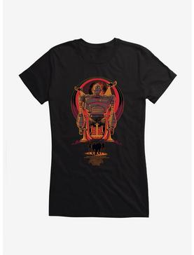 Ready Player One Iron Giant Shadow Girls T-Shirt, BLACK, hi-res