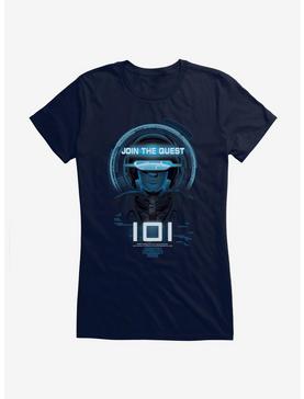 Ready Player One Join The Quest Girls T-Shirt, NAVY, hi-res