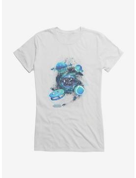 Ready Player One Planets Girls T-Shirt, WHITE, hi-res