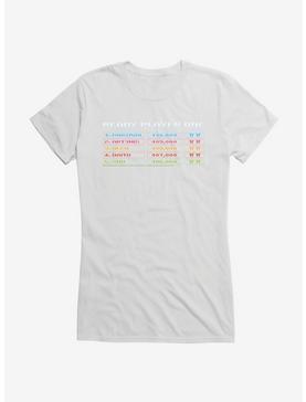 Ready Player One Score Board Girls T-Shirt, WHITE, hi-res