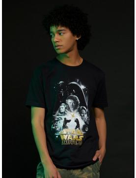 Star Wars: Episode III Revenge of the Sith Black & White Poster T-Shirt, , hi-res