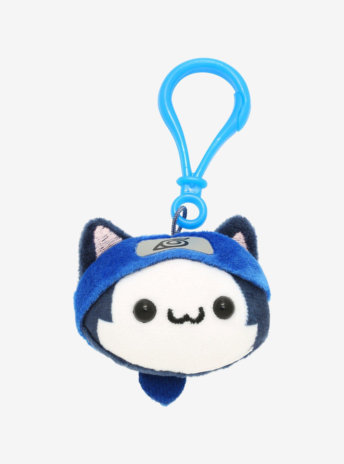 Nyaruto Naruto Shippuden Nyanto! The Big Nyaruto Series Sasuke Uchiha Plush Key Chain, , hi-res