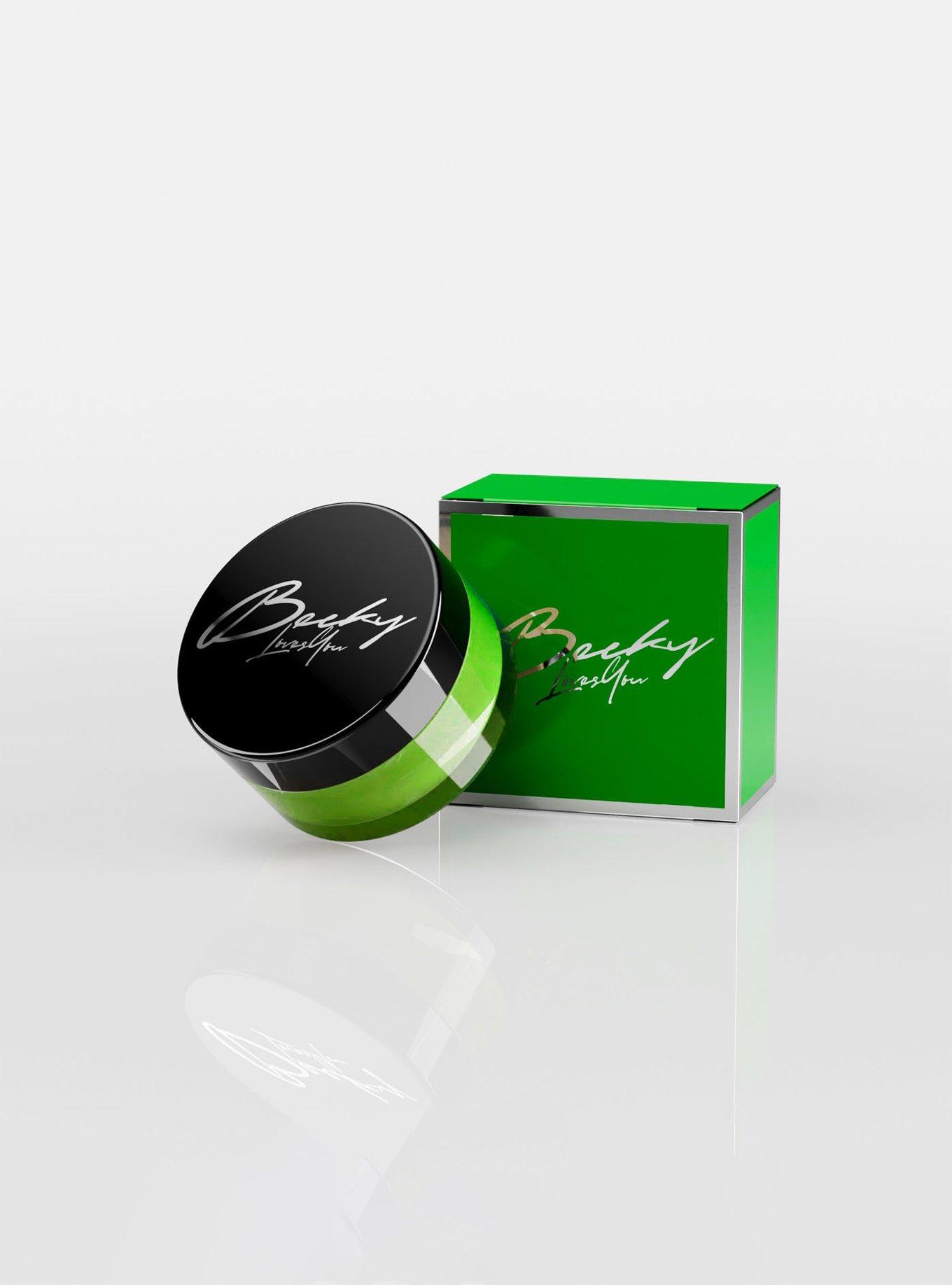 Becky Loves You Vegan Eye Shadow Neon Green, , hi-res
