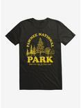 Parks And Recreation Pawnee National Park T-Shirt, BLACK, hi-res
