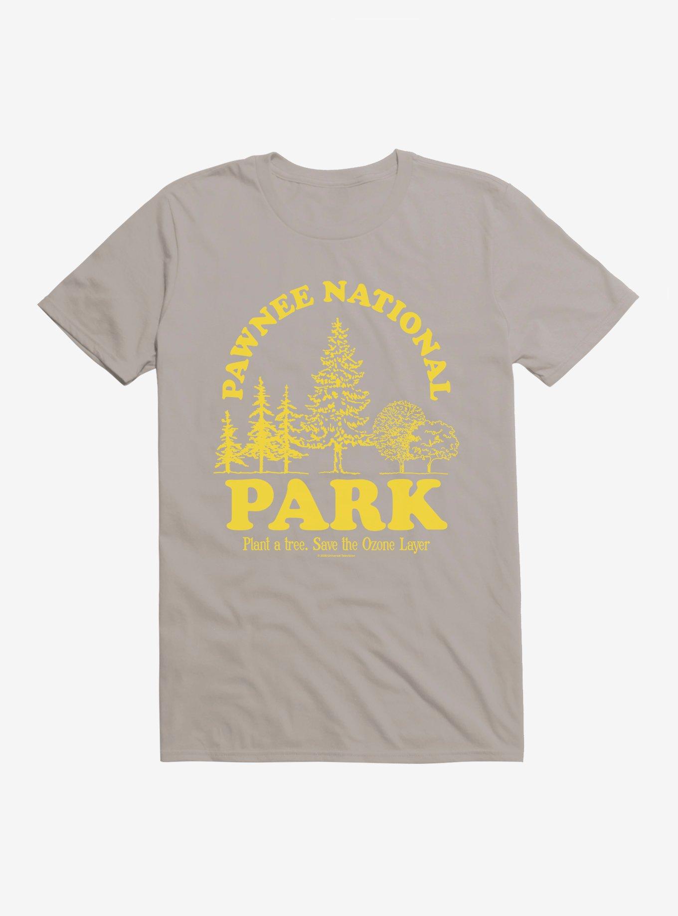 Parks And Recreation Pawnee National Park T-Shirt, LIGHT GREY, hi-res