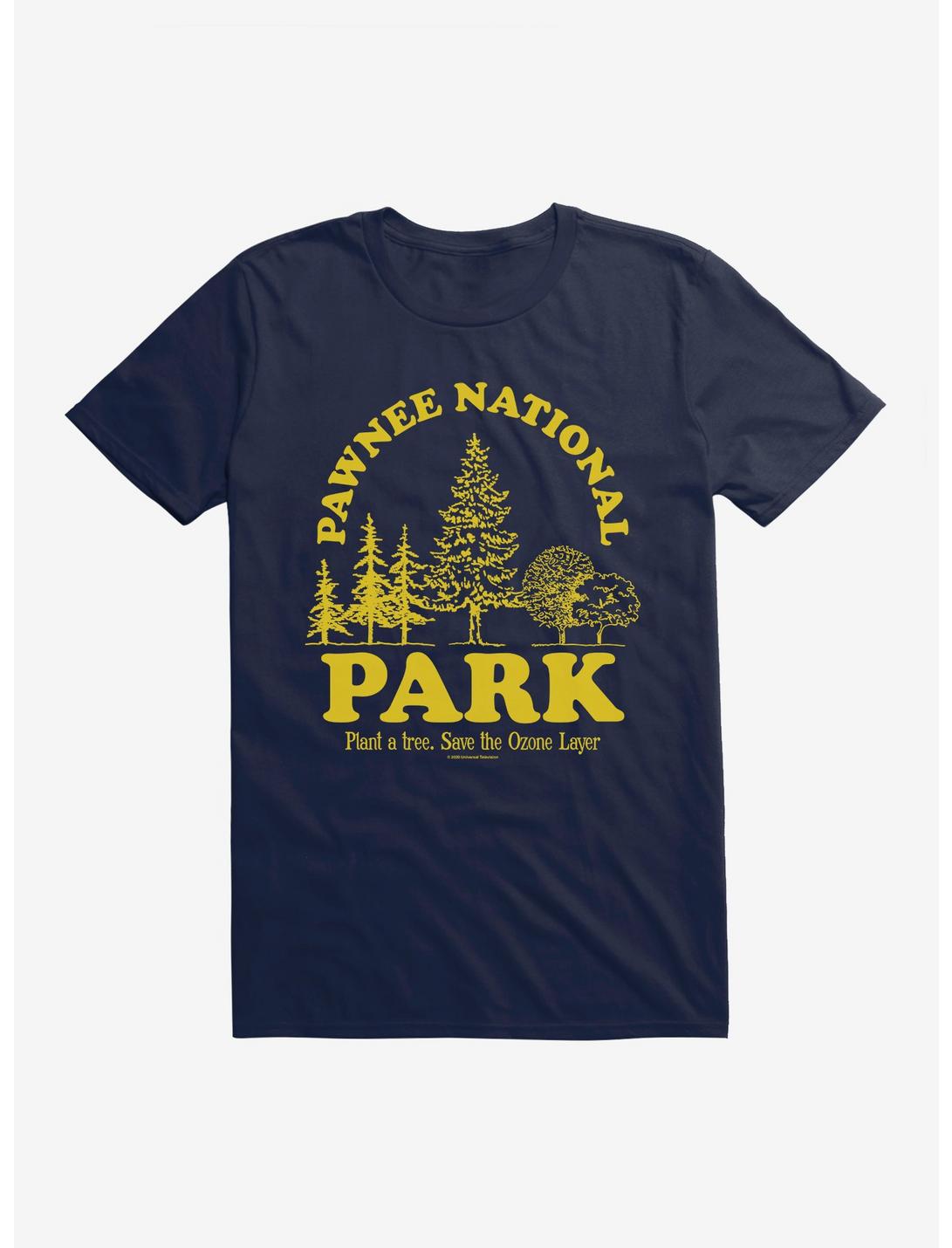 Parks And Recreation Pawnee National Park T-Shirt, MIDNIGHT NAVY, hi-res