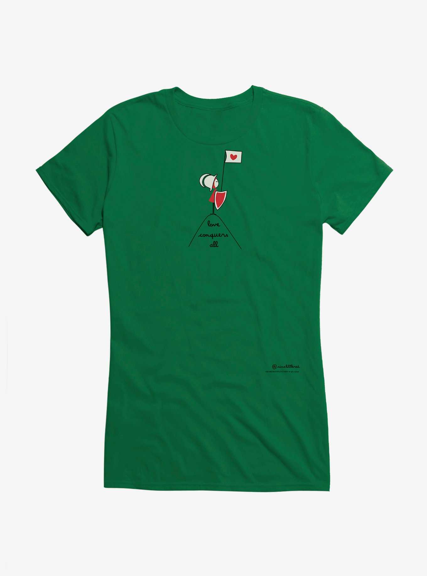 Nina And Other Little Things Love Conquers Girls T-Shirt, , hi-res