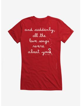 Nina And Other Little Things Love Songs Girls T-Shirt, , hi-res