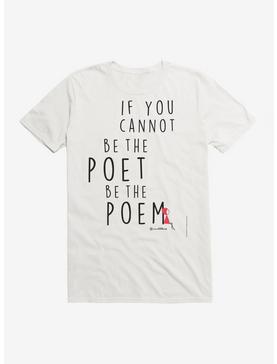 Nina And Other Little Things Poet T-Shirt, WHITE, hi-res