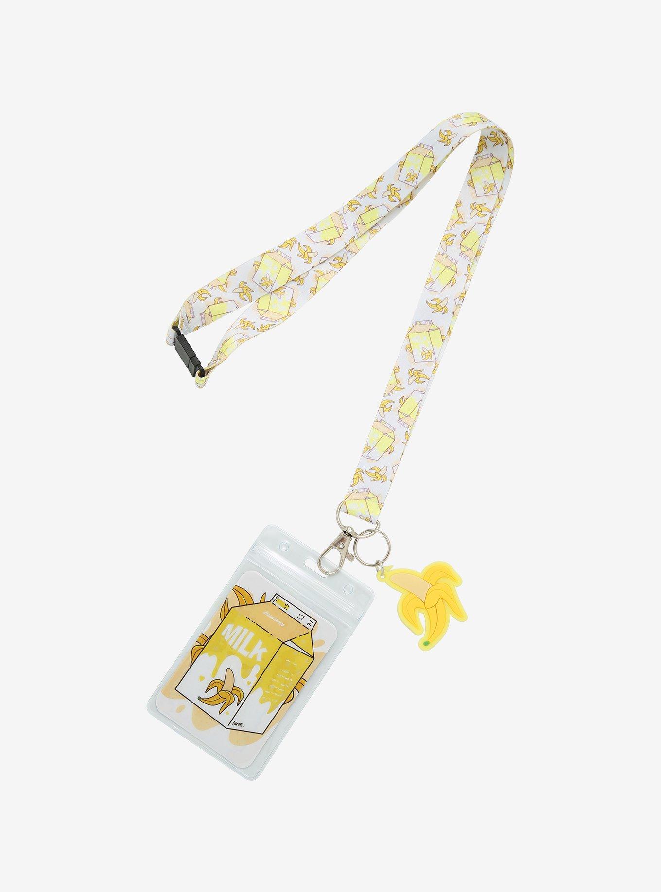 Banana Milk Lanyard, , hi-res