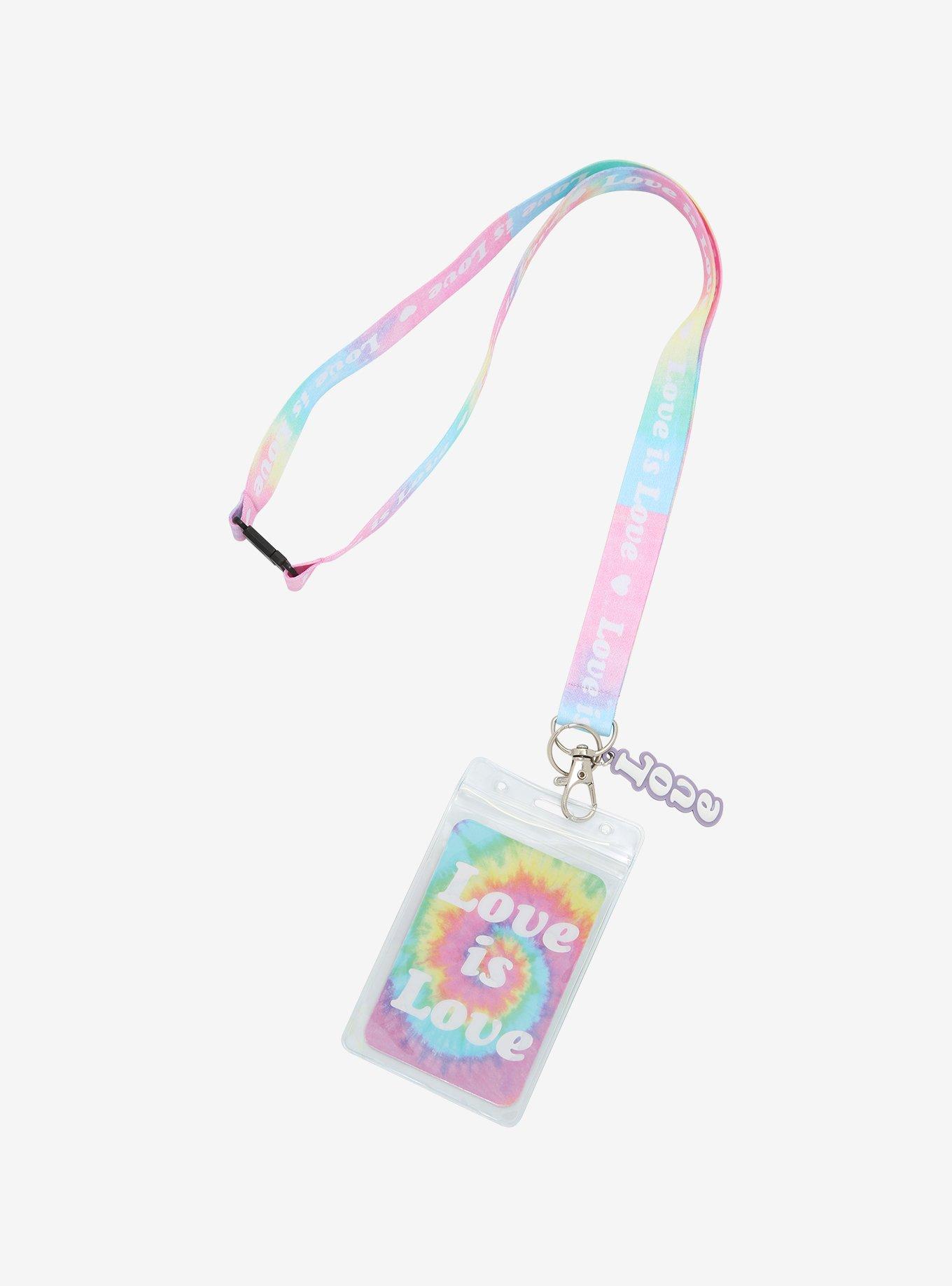 Love Is Love Pastel Lanyard, , hi-res