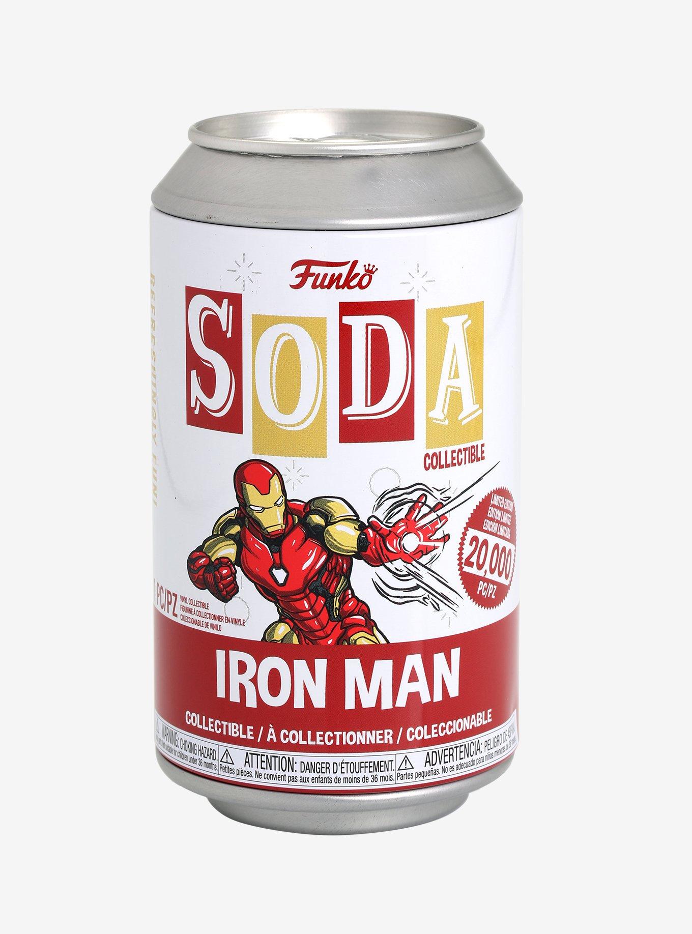 Funko Marvel Soda Iron Man Vinyl Figure, , hi-res