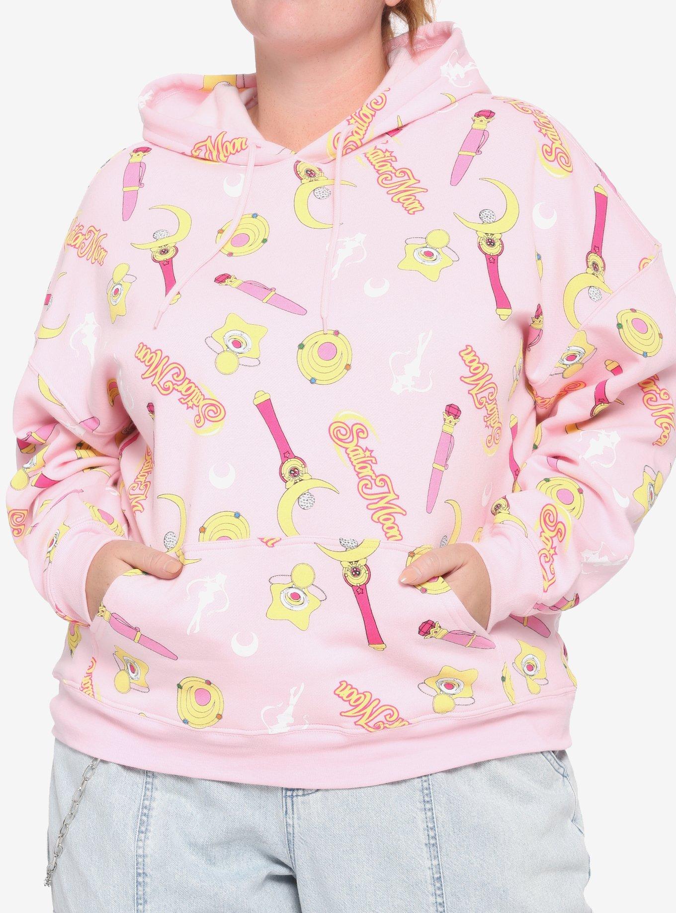 Sailor Moon Icons Hoodie Plus Size, MULTI, hi-res