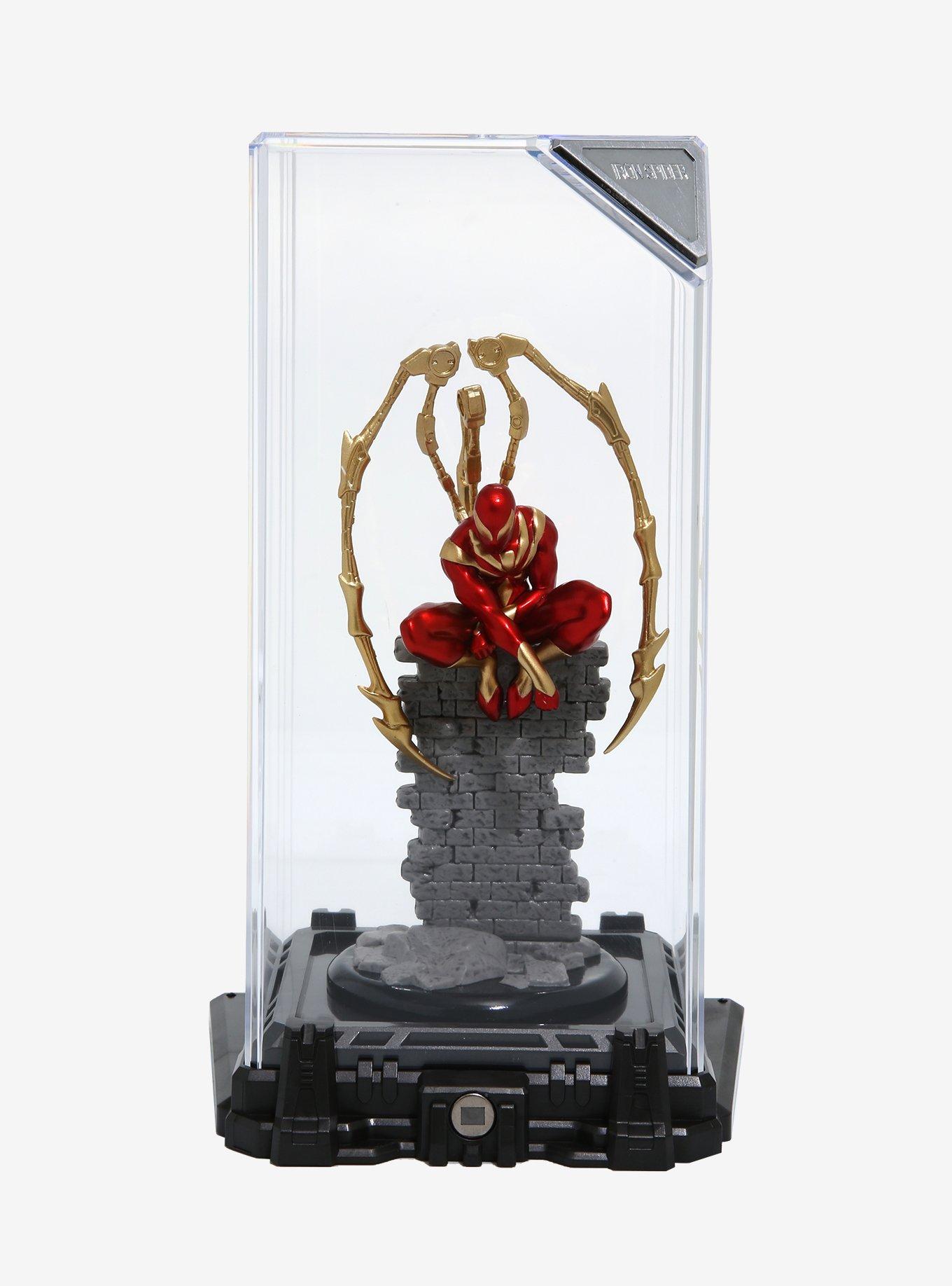 Marvel Super Hero Illuminate Gallery Iron Spider Figure, , hi-res