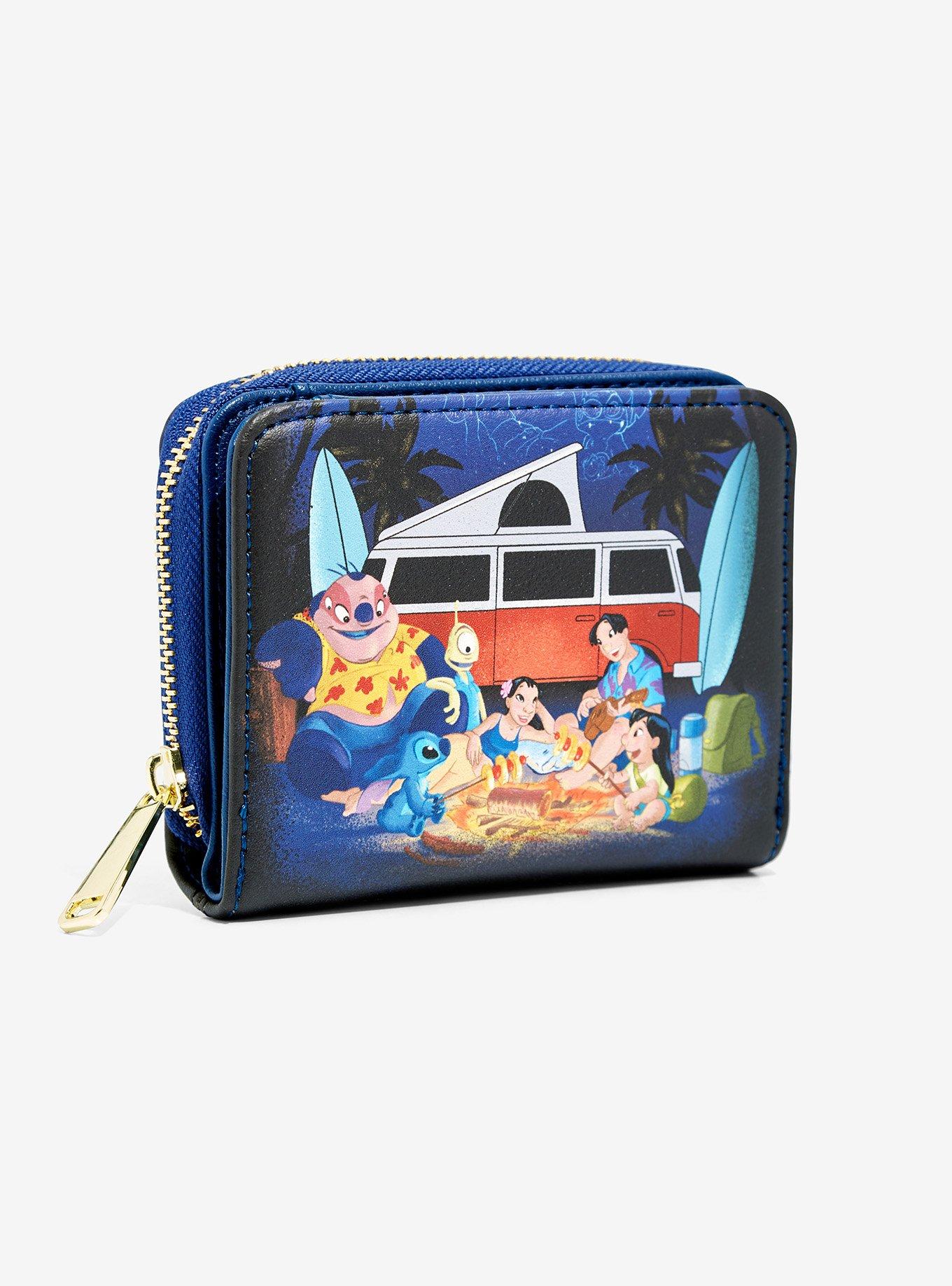 Our Universe Disney Lilo & Stitch Camping Trip Small Zip Wallet - BoxLunch Exclusive, , hi-res