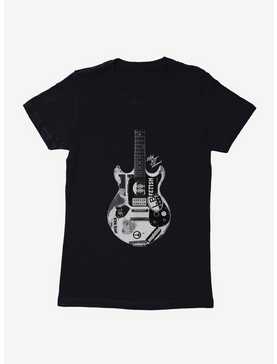 Joan Jett Black And White Guitar Logo Womens T-Shirt, , hi-res