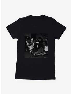 Joan Jett Black And White Photo Logo Womens T-Shirt, , hi-res
