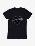 Joan Jett White Script Autograph In Heart Womens T-Shirt, , hi-res