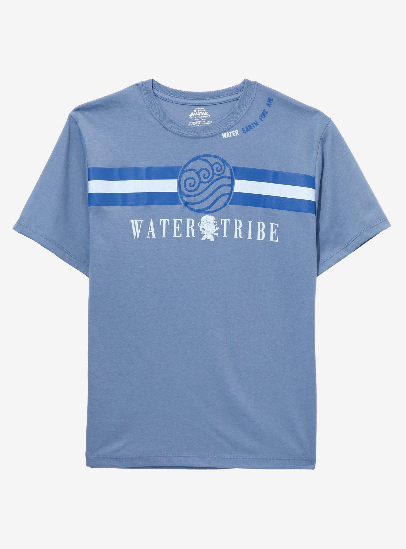 Avatar: The Last Airbender Water Tribe Youth T-Shirt - BoxLunch Exclusive, BLUE, hi-res