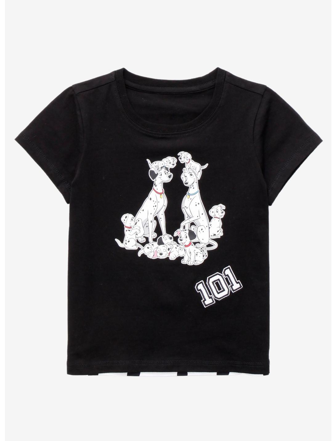 Disney 101 Dalmatians Spots Toddler T-Shirt - BoxLunch Exclusive, BLACK, hi-res
