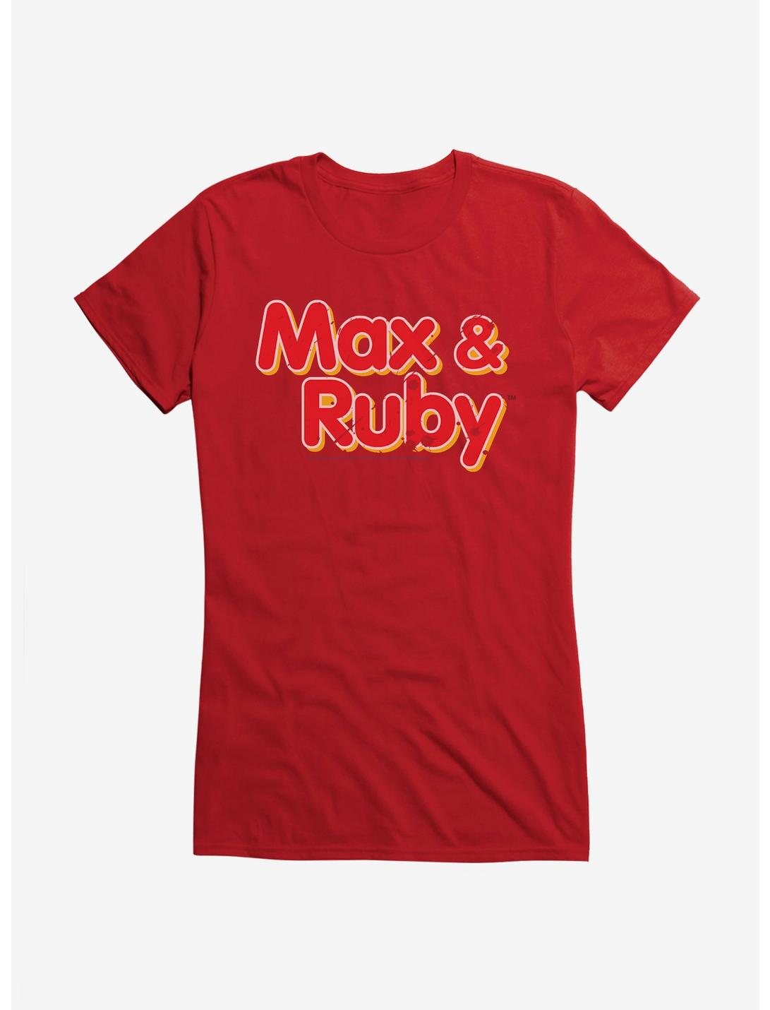 Max And Ruby Logo Font Girls T-Shirt | Hot Topic