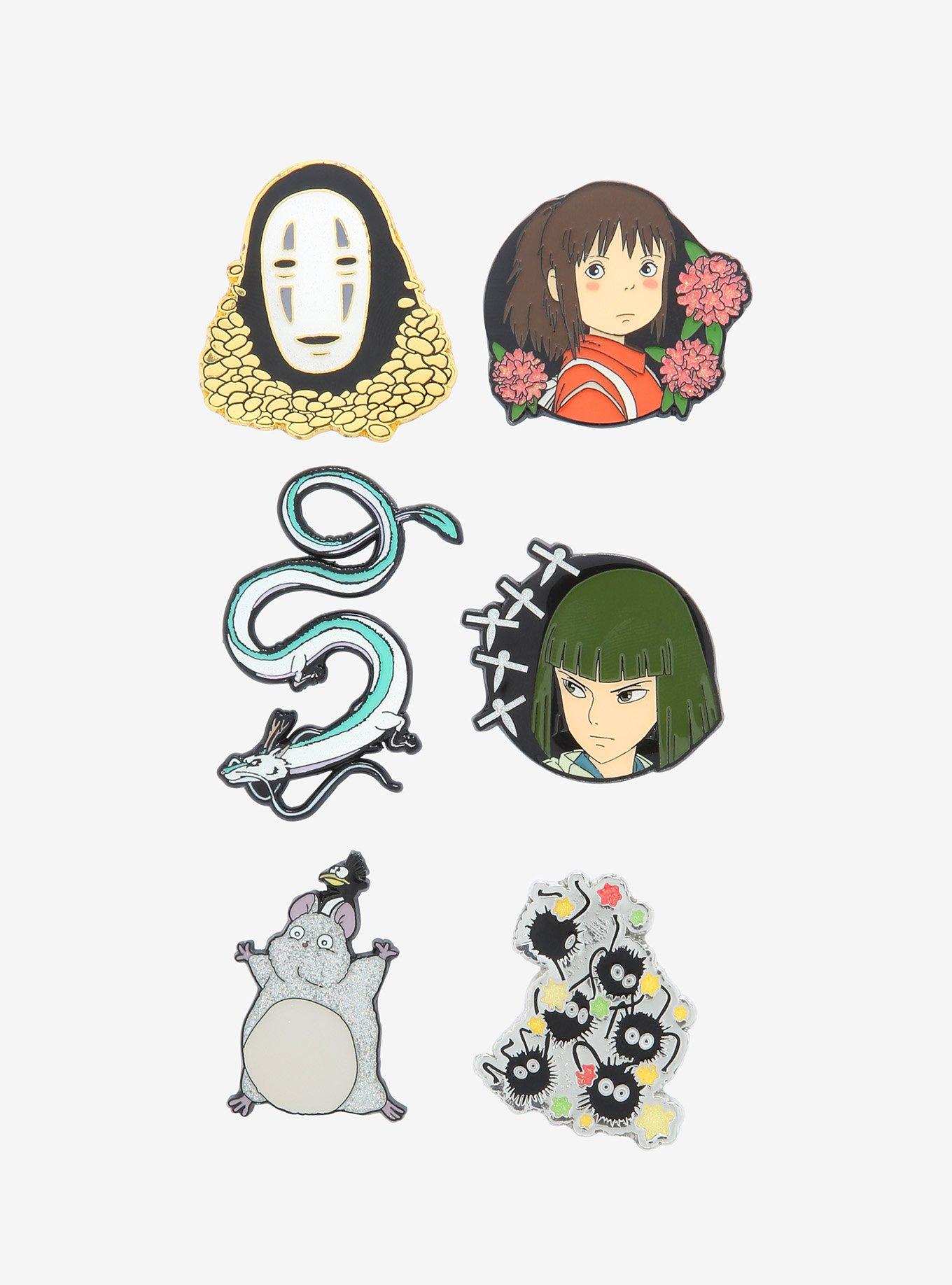 Studio Ghibli Spirited Away Glitter Blind Box Enamel Pin