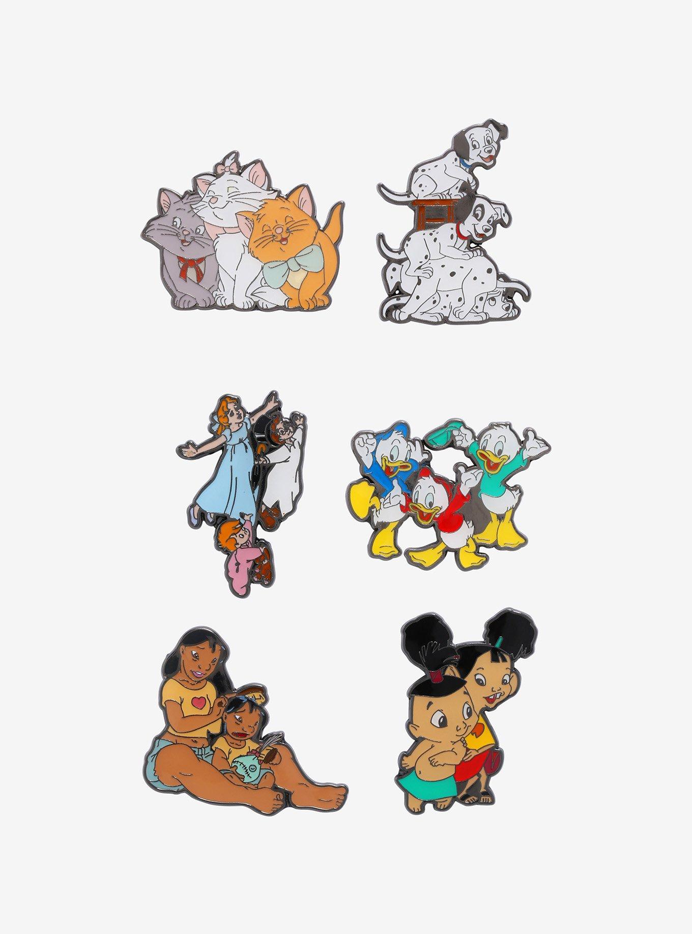 Loungefly Disney Siblings Blind Box Enamel Pin, , hi-res