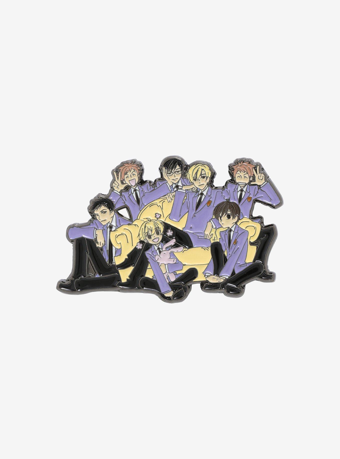 Ouran High School Host Club Group Enamel Pin, , hi-res