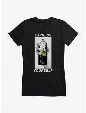 SmileyWorld Slogans Express Yourself Girls T-Shirt, , hi-res