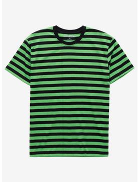 Green & Black Stripe T-Shirt, STRIPE - GREEN, hi-res