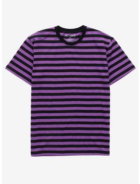 Purple & Black Stripe T-Shirt, , hi-res