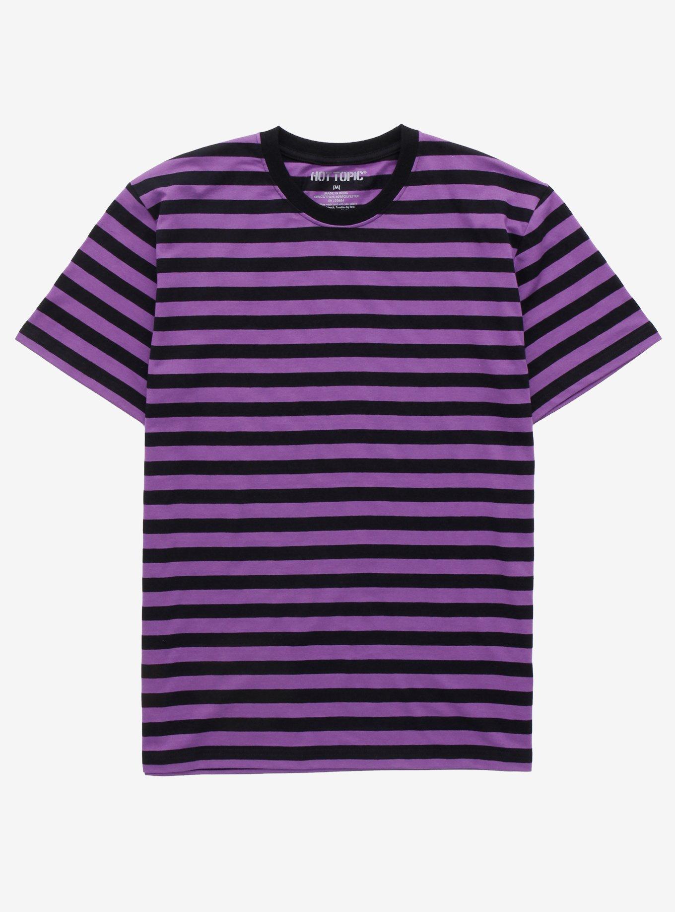 Black shirt sale with purple