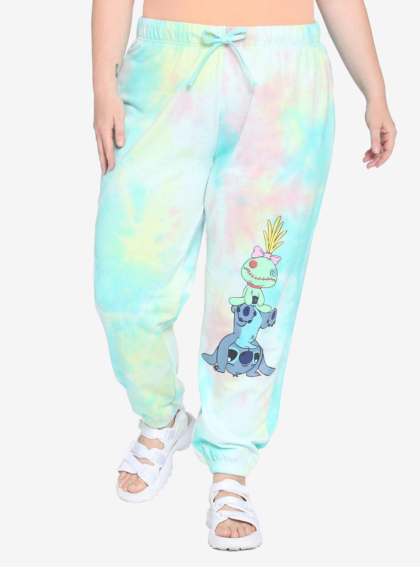 Disney Women's and Women's Plus Stitch Jogger Pants