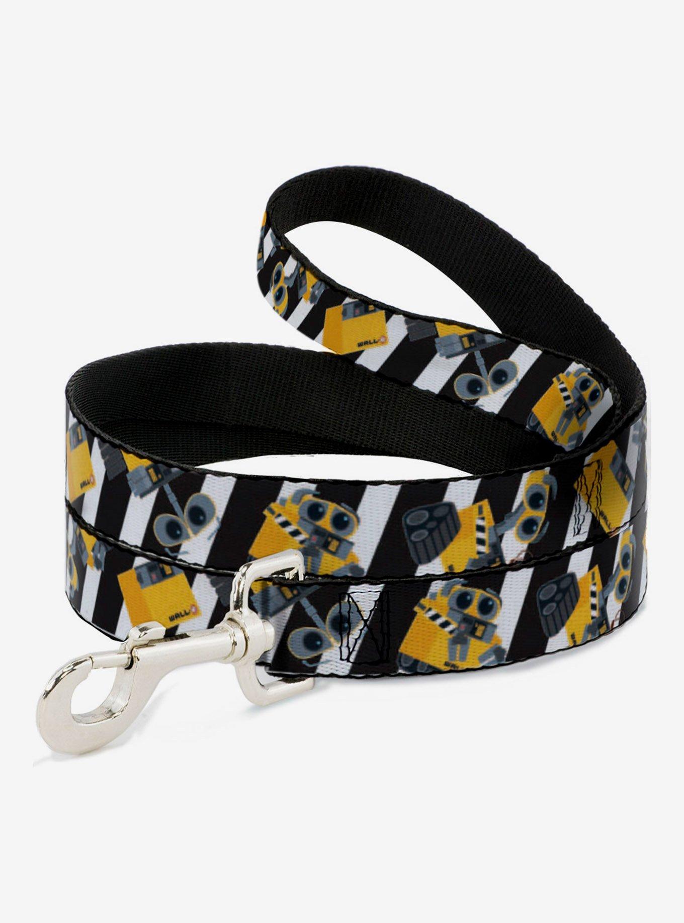 Disney Pixar Wall-E Stripe Black White Dog Leash, , hi-res