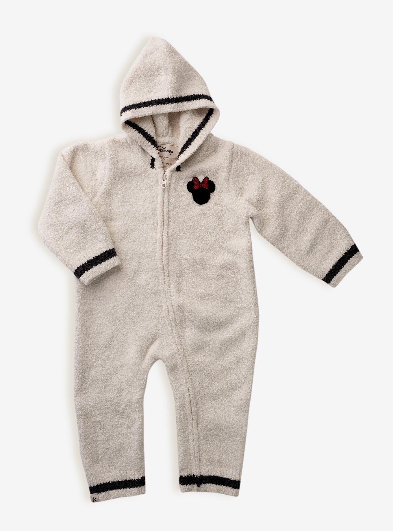 CozyChic Classic Disney Minnie Mouse Infant Playsuit Cream, CREAM, hi-res