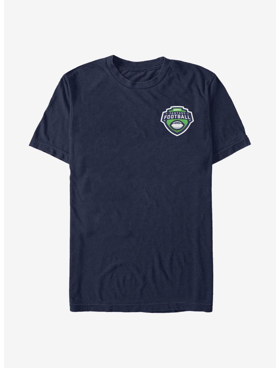 ESPN Fantasy Football Logo T-Shirt, NAVY, hi-res