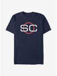 ESPN Sportscenter Circle Red T-Shirt, NAVY, hi-res