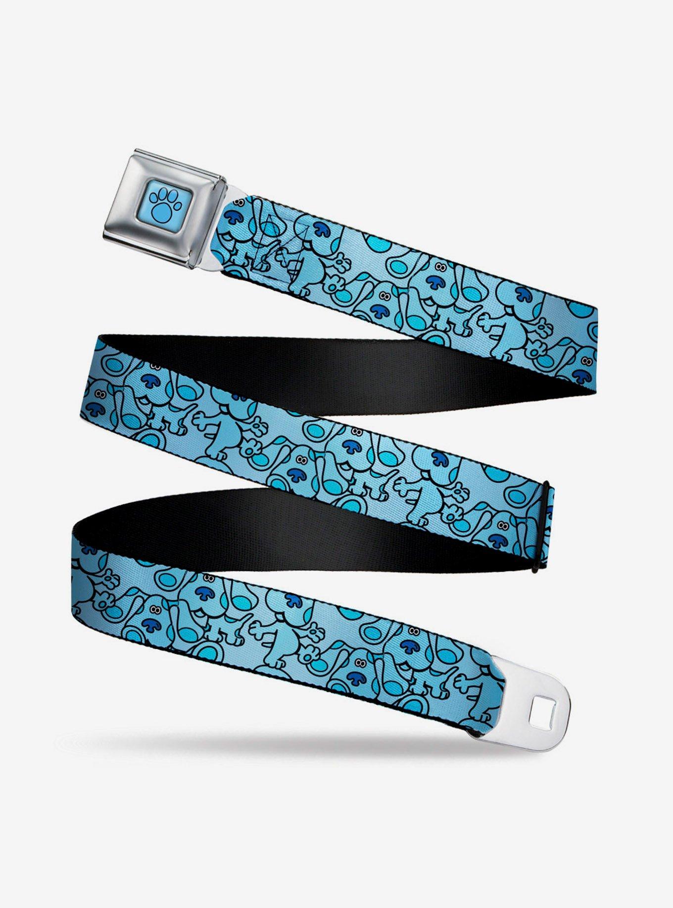 Blue's Clues Blue Scattered Seatbelt Belt, , hi-res