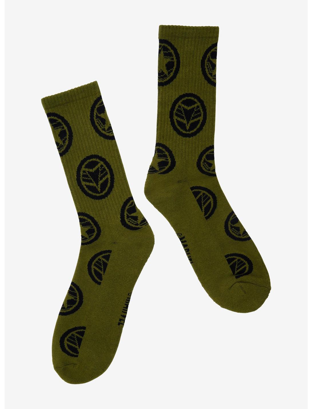 Marvel The Falcon and the Winter Soldier Logo Crew Socks, , hi-res
