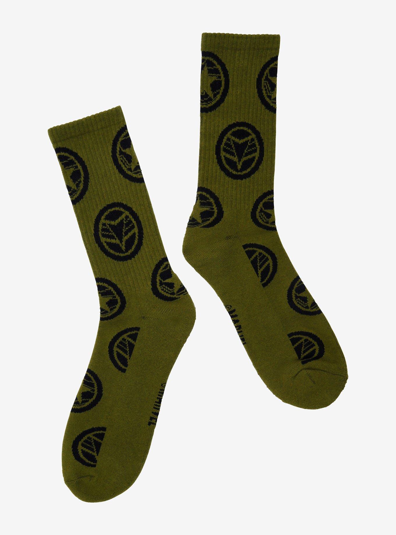 Marvel The Falcon and the Winter Soldier Logo Crew Socks, , hi-res