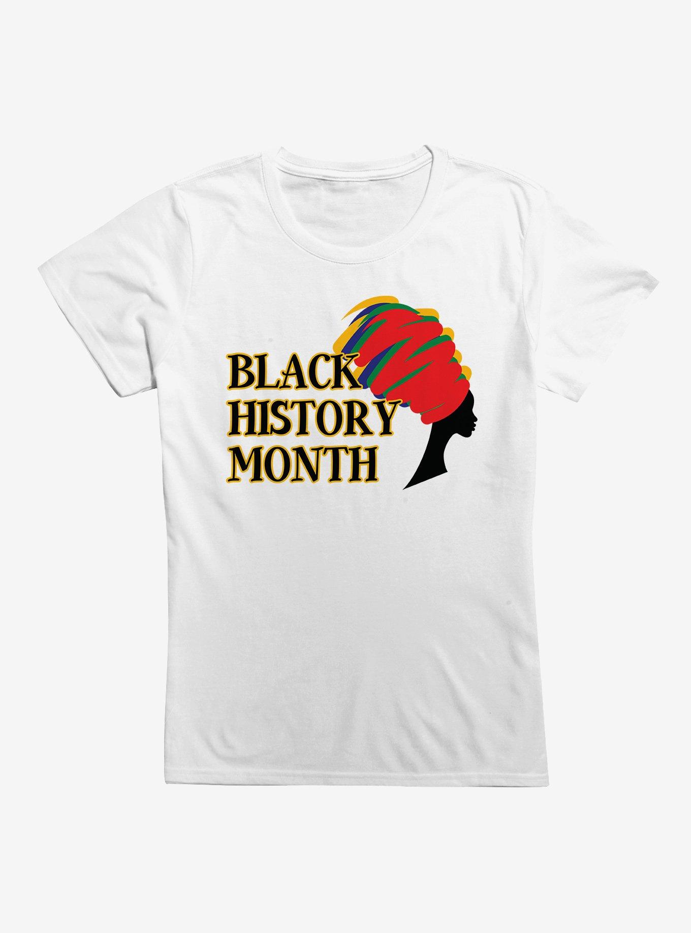 Black History Month Heritage Hair Girls T-Shirt