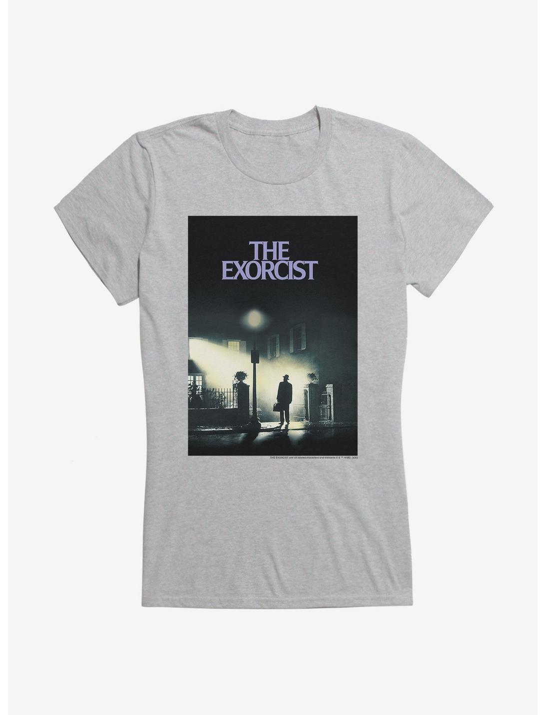 The Exorcist Street Lamp Girls T-Shirt, HEATHER, hi-res