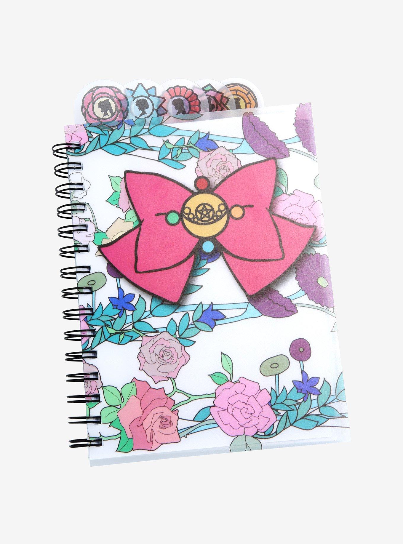Sailor Moon Flowers Tab Journal, , hi-res