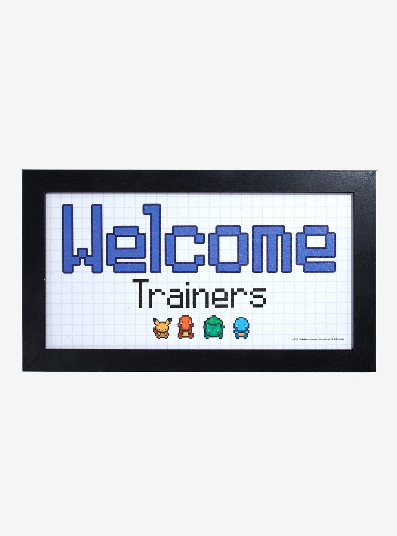Pok&eacute;mon Welcome Trainers Wall Decor, , hi-res