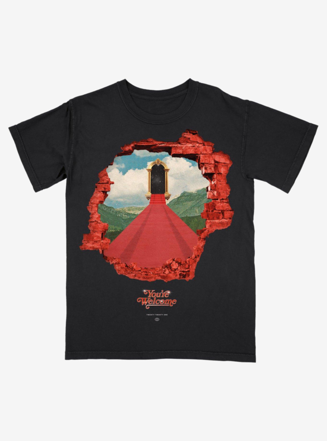 A Day To Remember You're Welcome T-Shirt, BLACK, hi-res