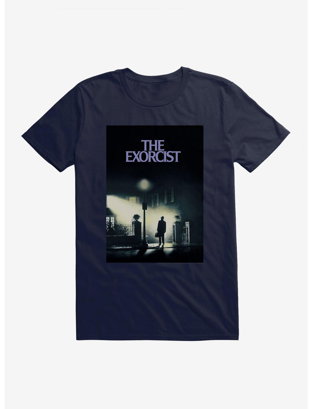 The Exorcist Street Lamp T-Shirt, NAVY, hi-res