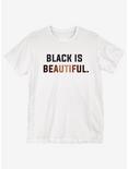Black History Month Black Is Beautiful T-Shirt, WHITE, hi-res