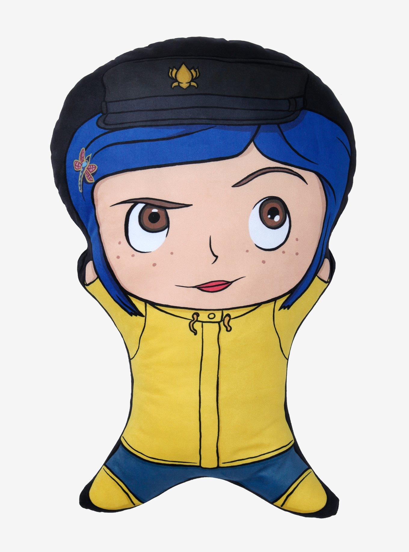 Coraline Raincoat Coraline Figural Pillow, , hi-res