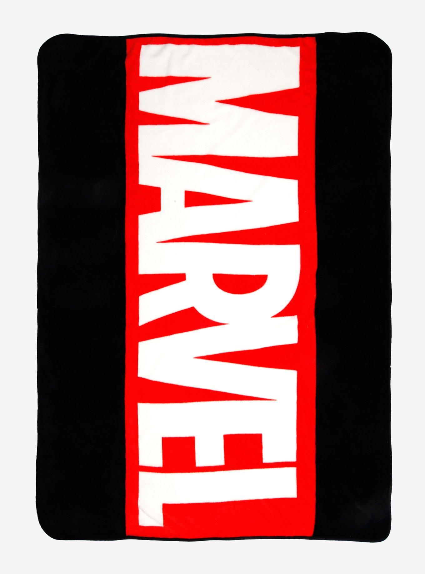 Marvel Logo Throw Blanket, , hi-res