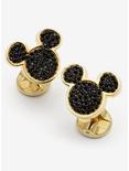 Disney Mickey's 90th Anniversary Vermeil Crystal Cufflinks, , hi-res